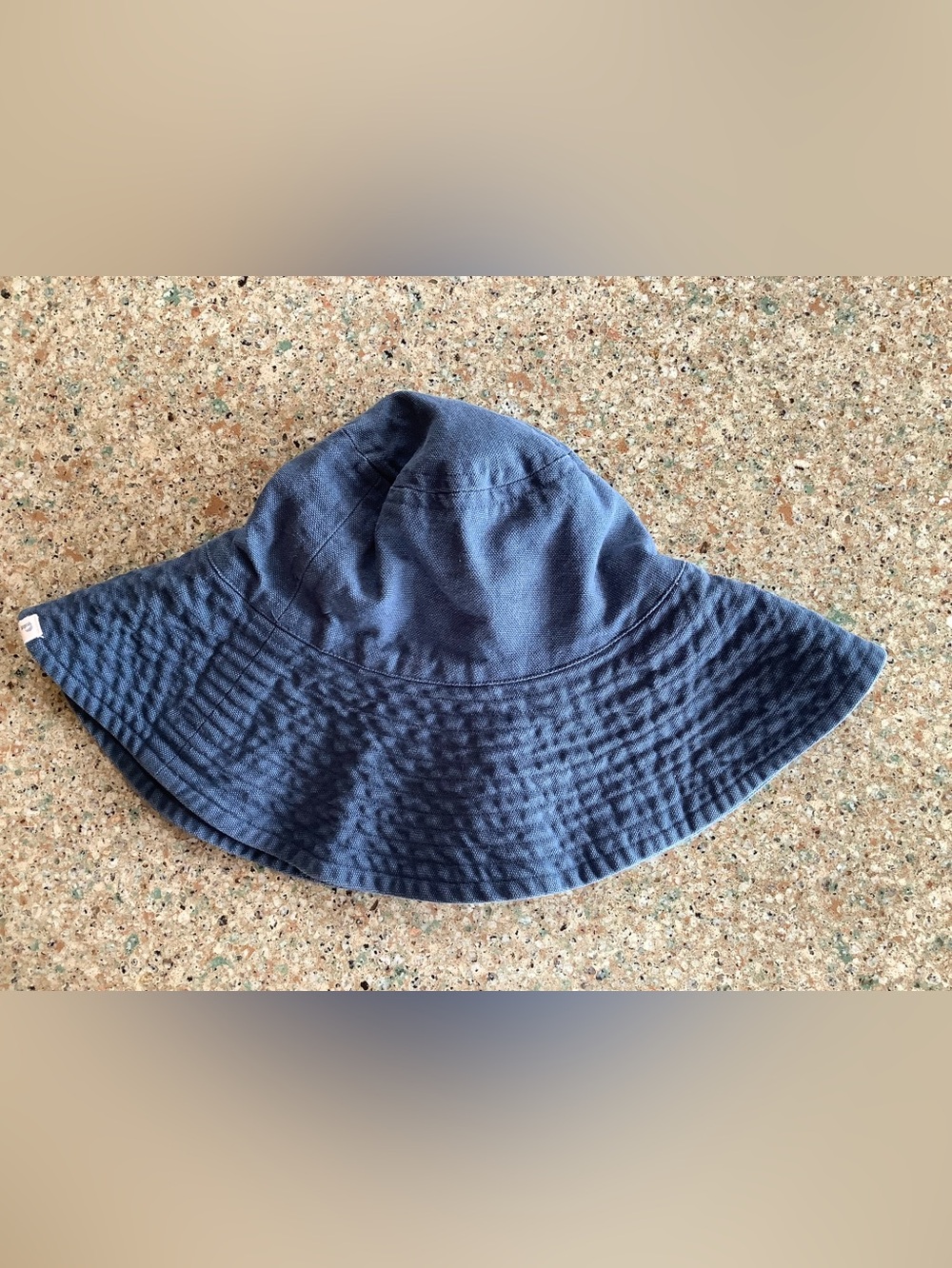 Pact Navy Blue Wide-Brim Sun Hat
